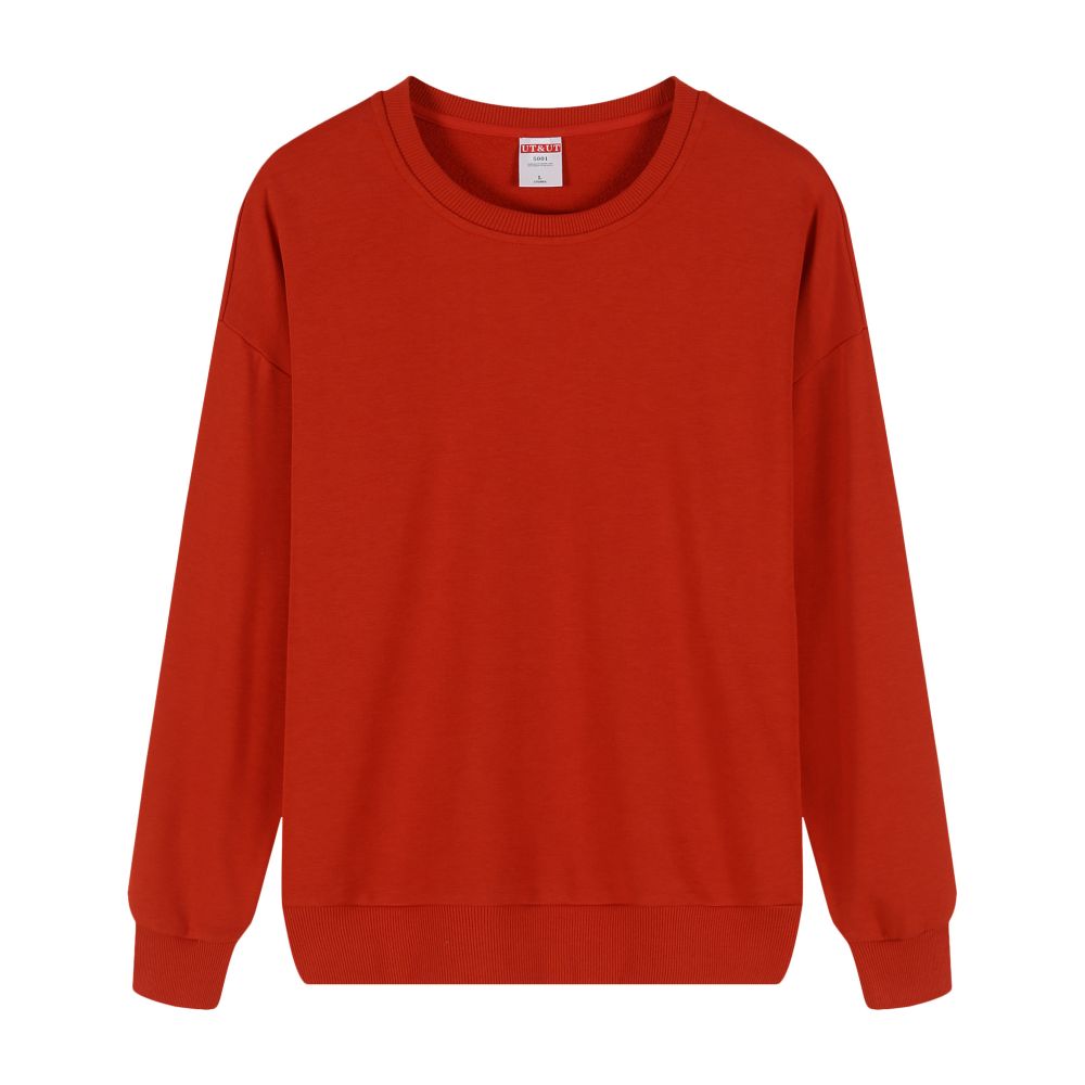 Unisex Micro-Elastic Crew Neck Long Sleeve Sweatshirt - April Su
