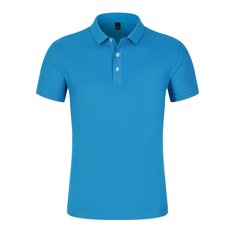 Sustainable Polo Shirt Wth Short Sleeve Buttons For Men - April Su