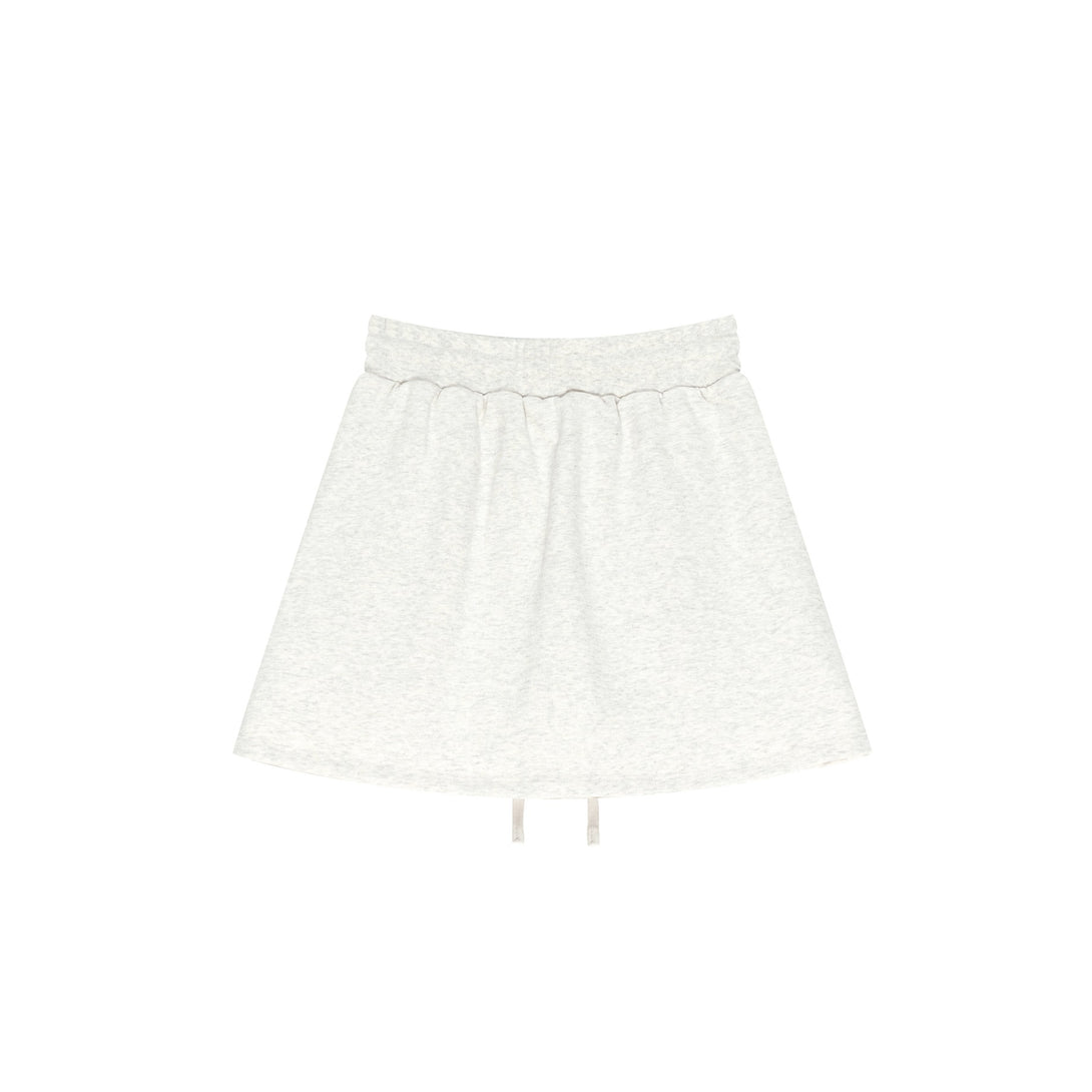 Back view of Off White skirt - built-in shorts and reinforced seams for wholesale orders