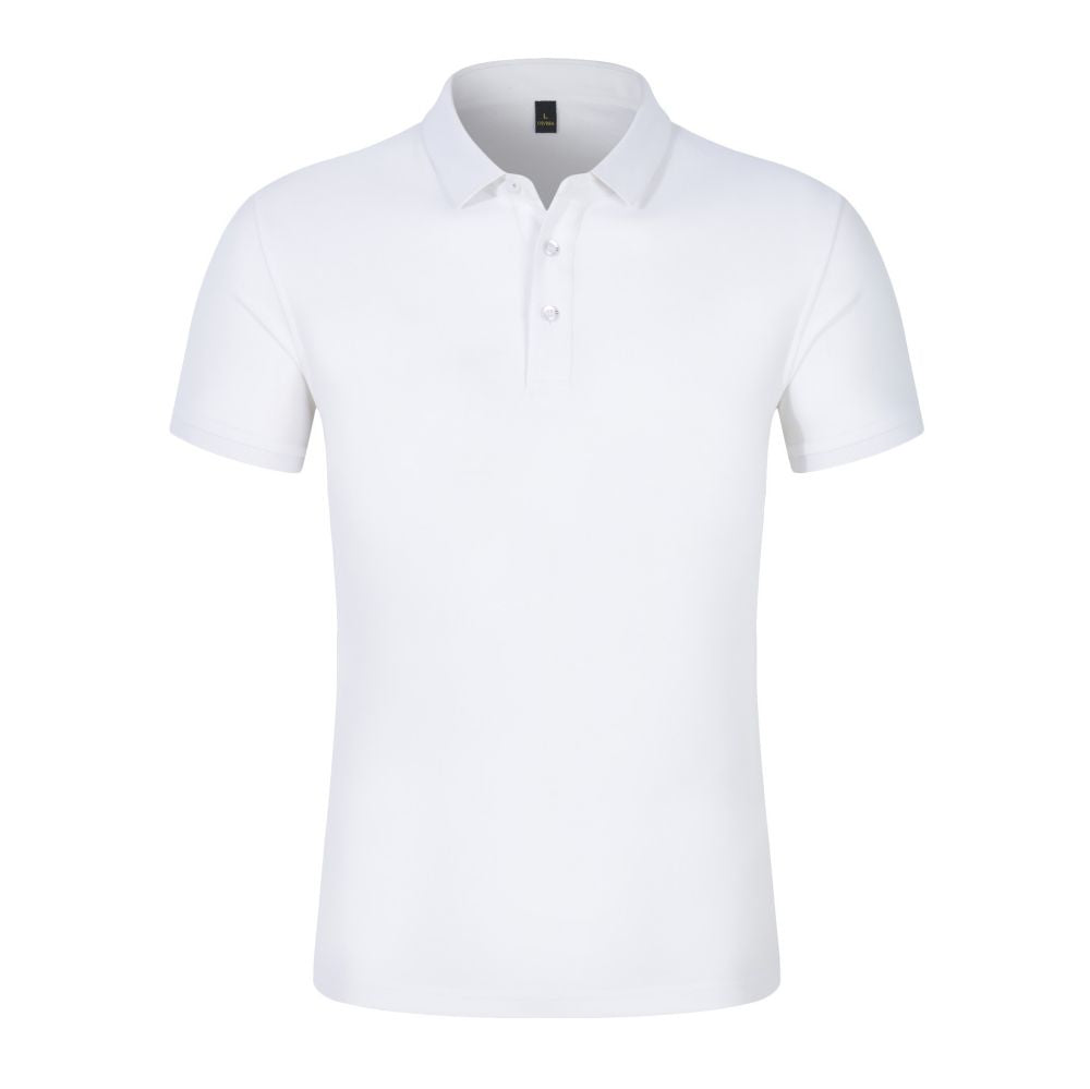 Sustainable Polo Shirt Wth Short Sleeve Buttons For Men - April Su
