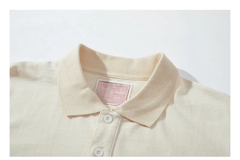 Custom  Natural Organic Polo Shirts - April Su