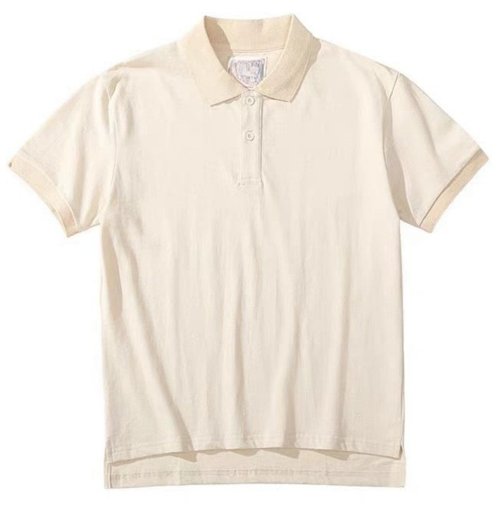 Custom  Natural Organic Polo Shirts - April Su