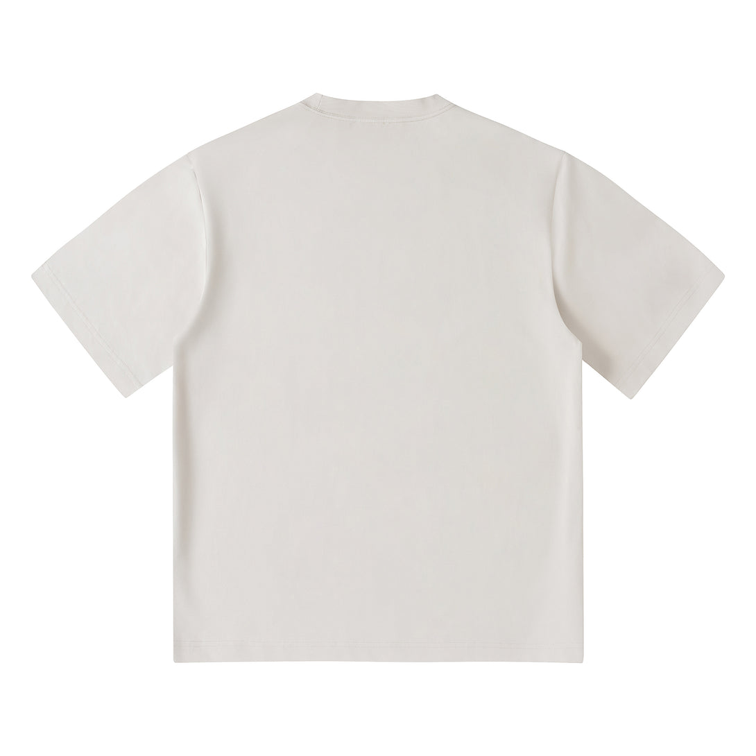 ADERApricot 240g Cooling UV Tech Cotton Sorona T-Shirt Back View