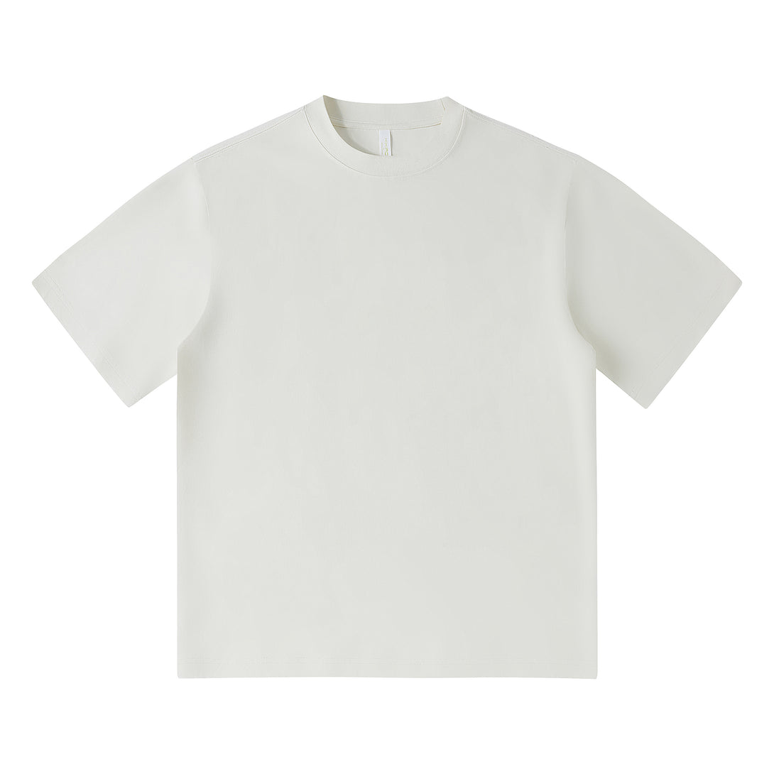 FOJWheat 240g Cooling UV Tech Cotton Sorona T-Shirt Front View