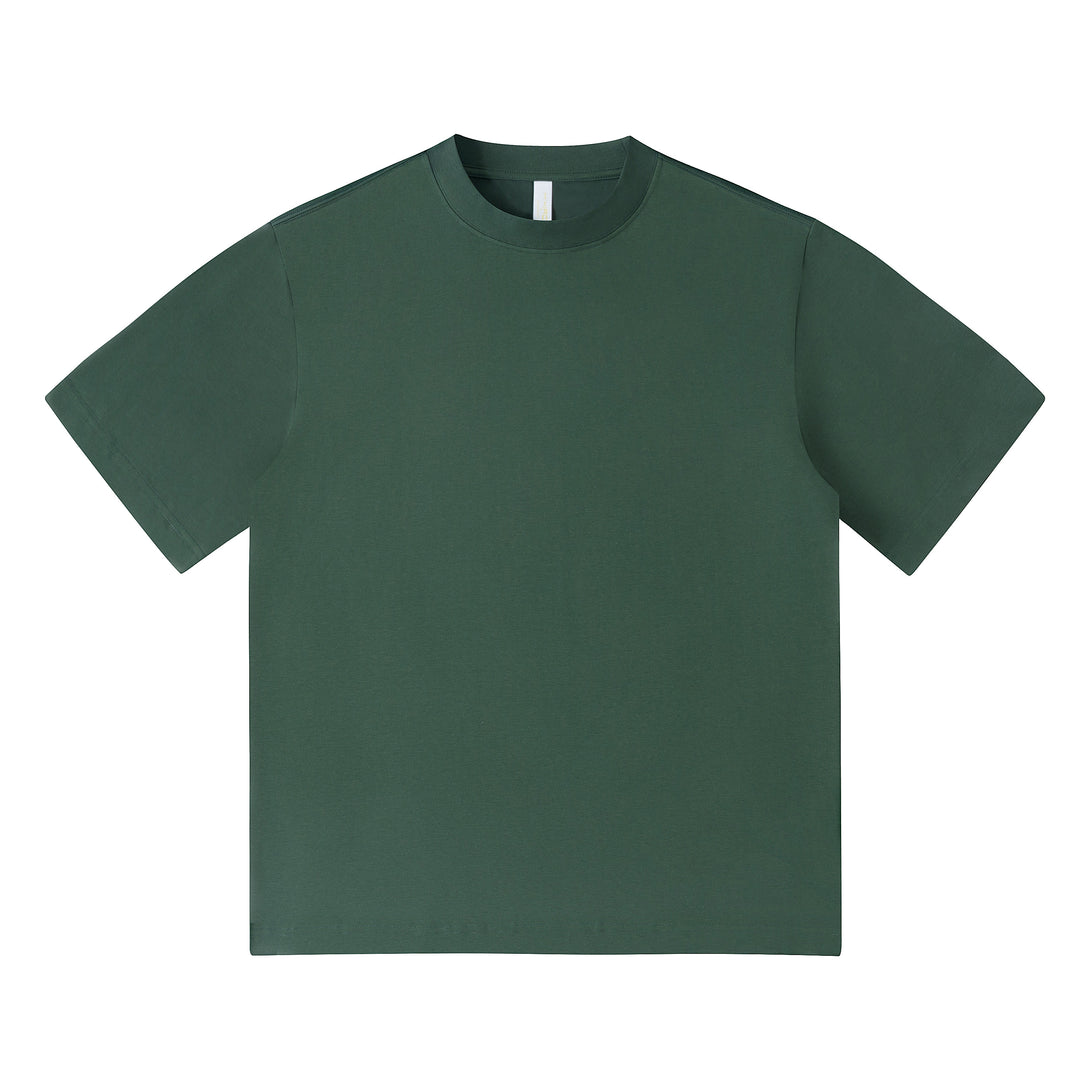 Forest Green 240g Cooling UV Tech Cotton Sorona T-Shirt Front View