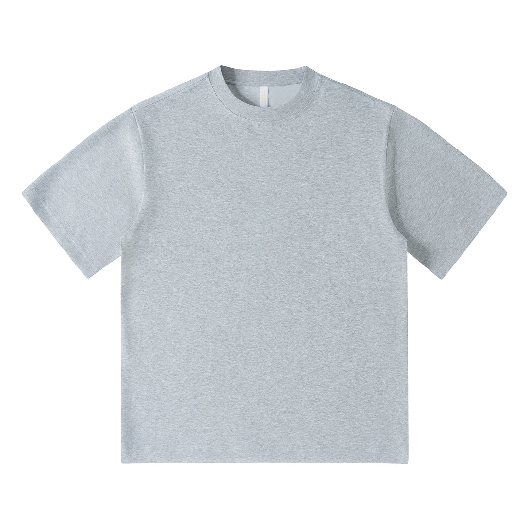 Heather Grey240g Cooling UV Tech Cotton Sorona T-Shirt Front View