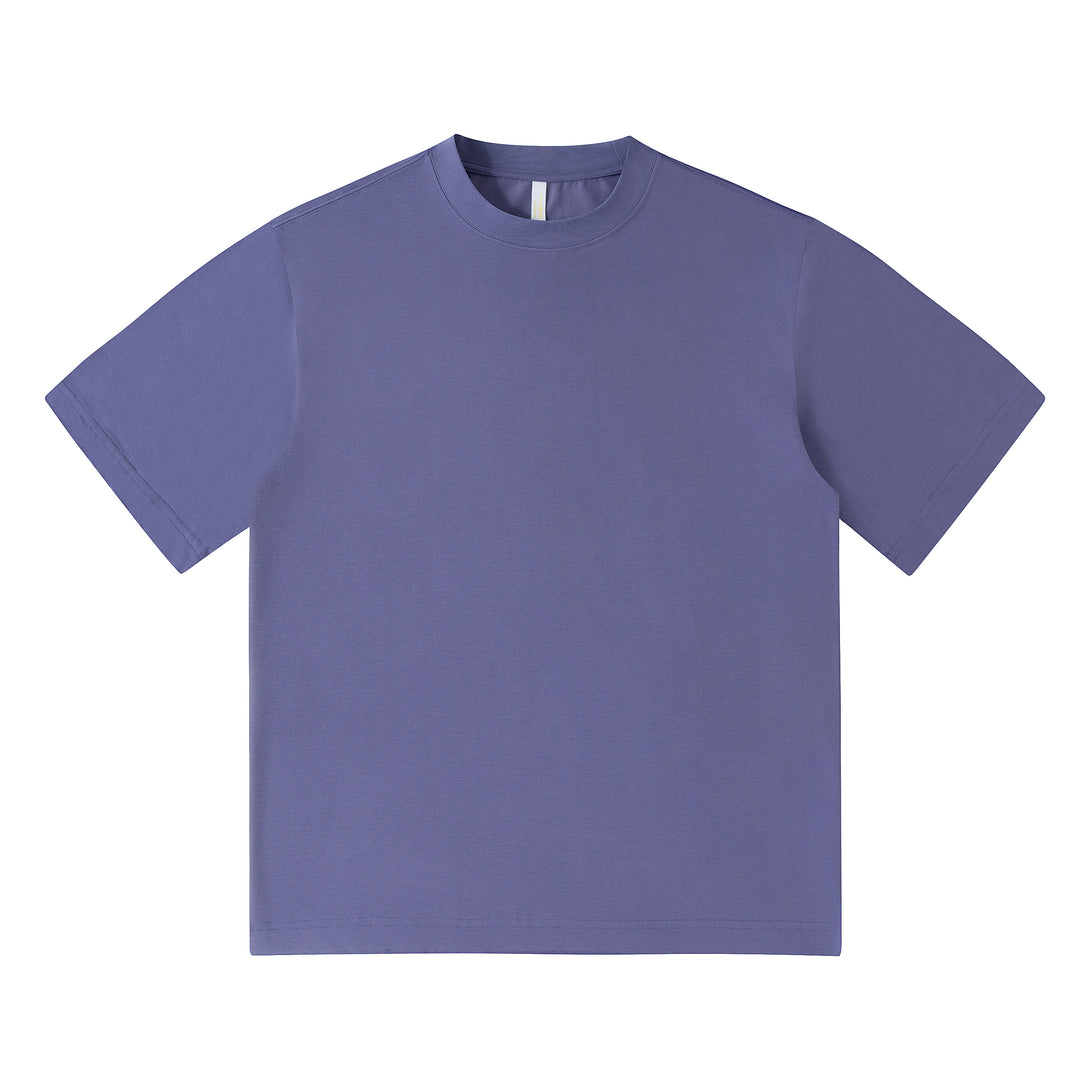 LightGrapePurple240g Cooling UV Tech Cotton Sorona T-Shirt Front View