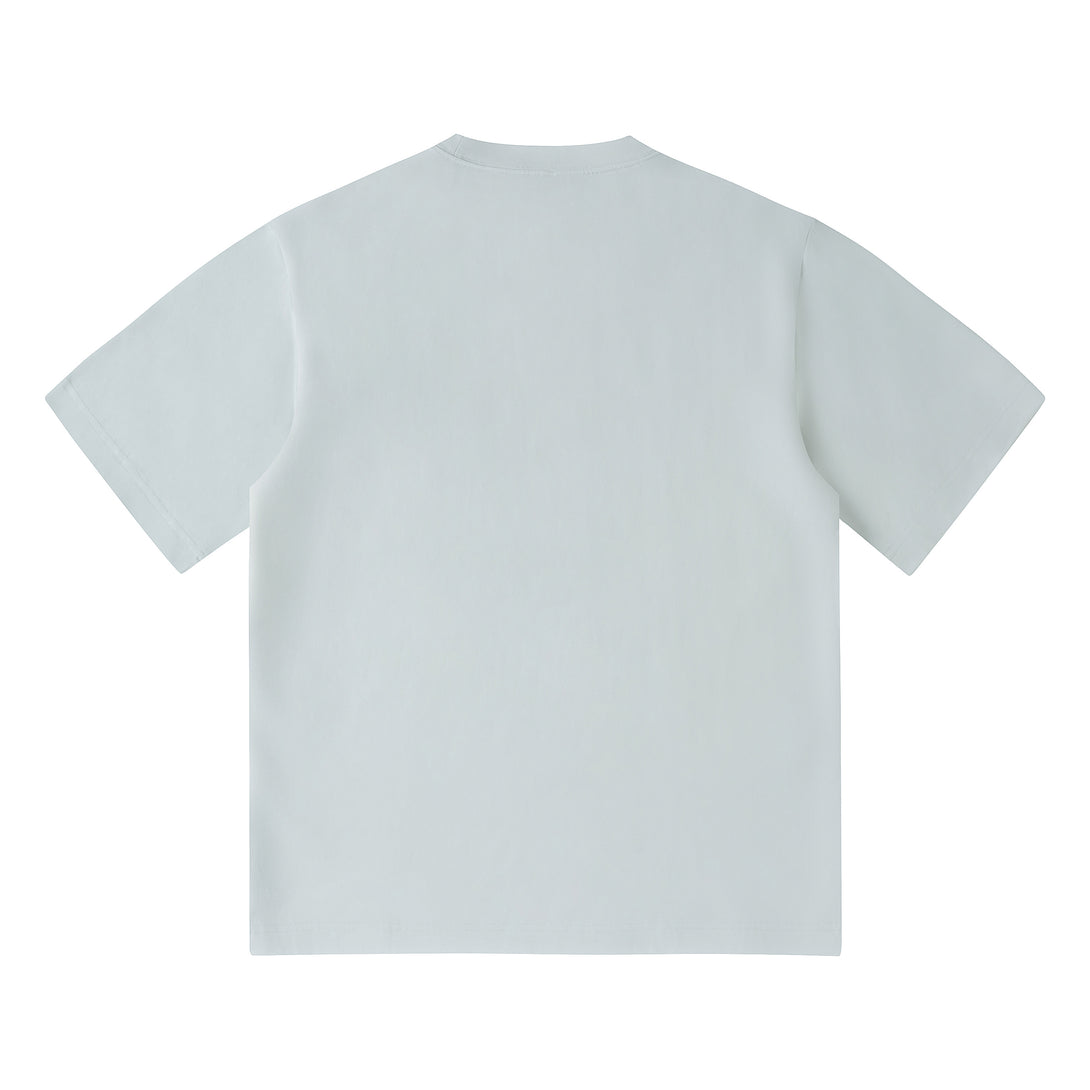 Off-White240g Cooling UV Tech Cotton Sorona T-Shirt Back View