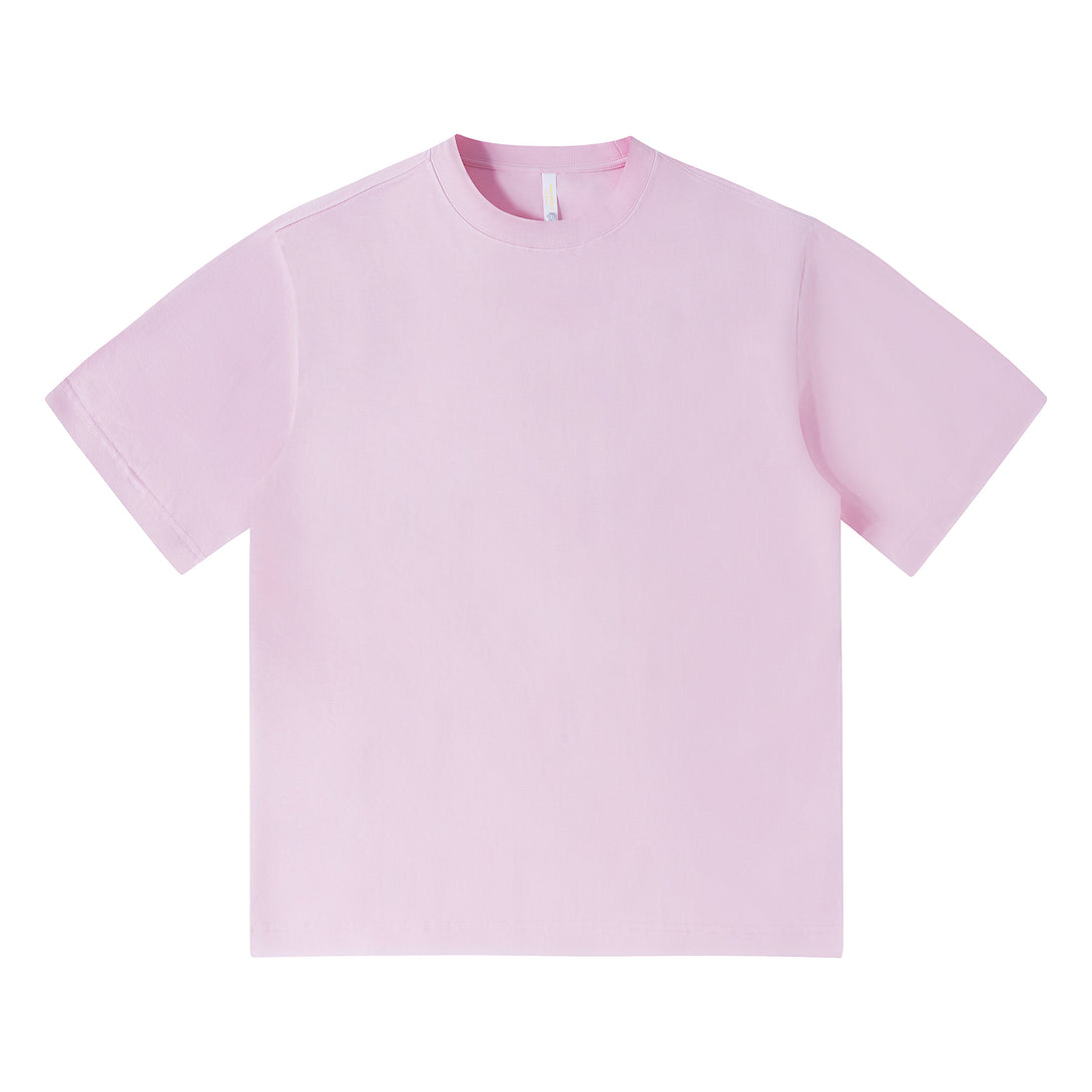Pink 240g Cooling UV Tech Cotton Sorona T-Shirt Front View