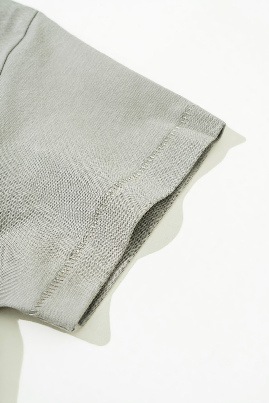 Double-Stitched Cuff on Kids UV Protection Tee