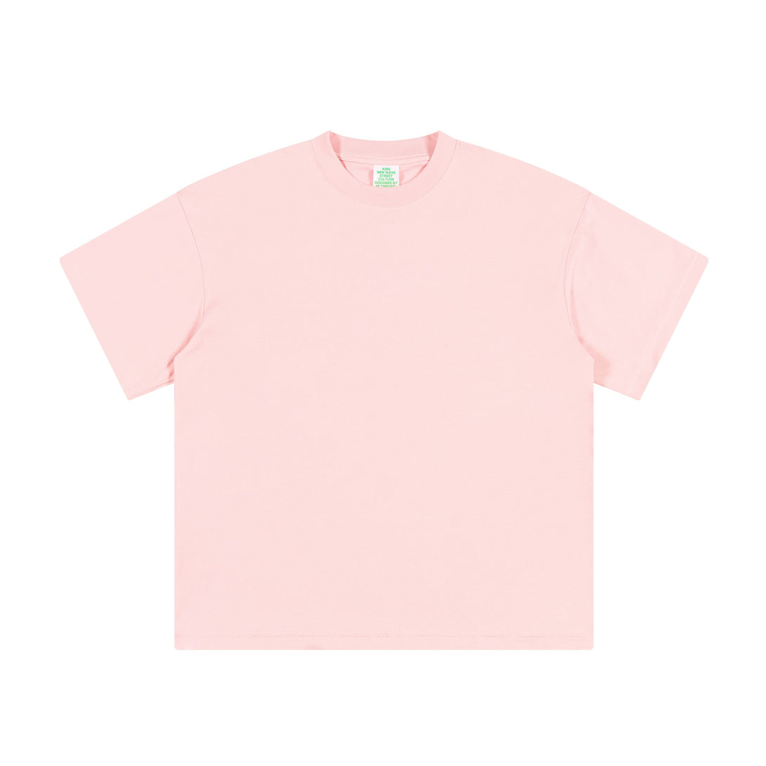 Pink 240g UV Cooling Kids T-Shirt Front View