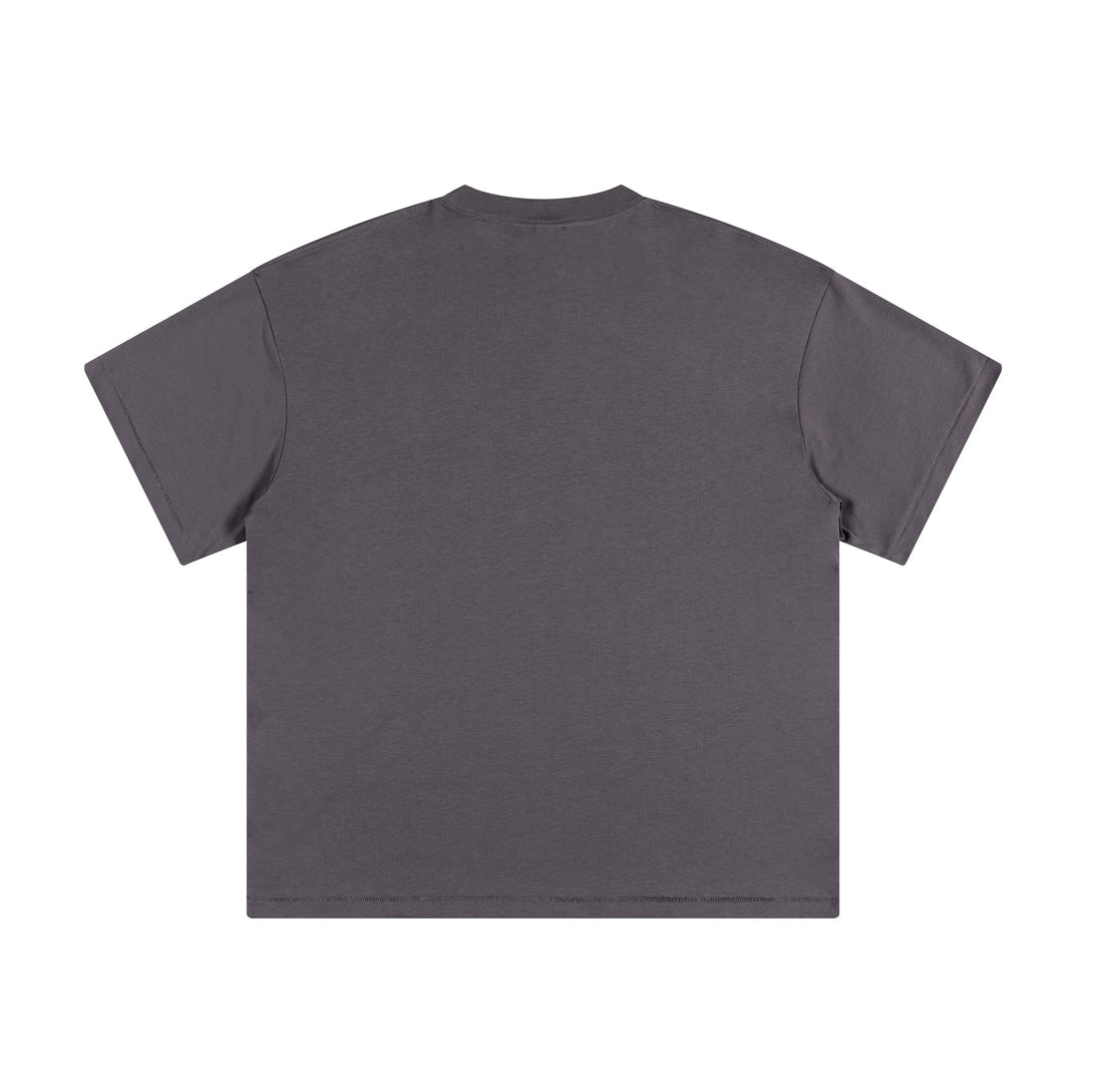 Raspberry Purple 240g UV Cooling Kids T-Shirt Back View