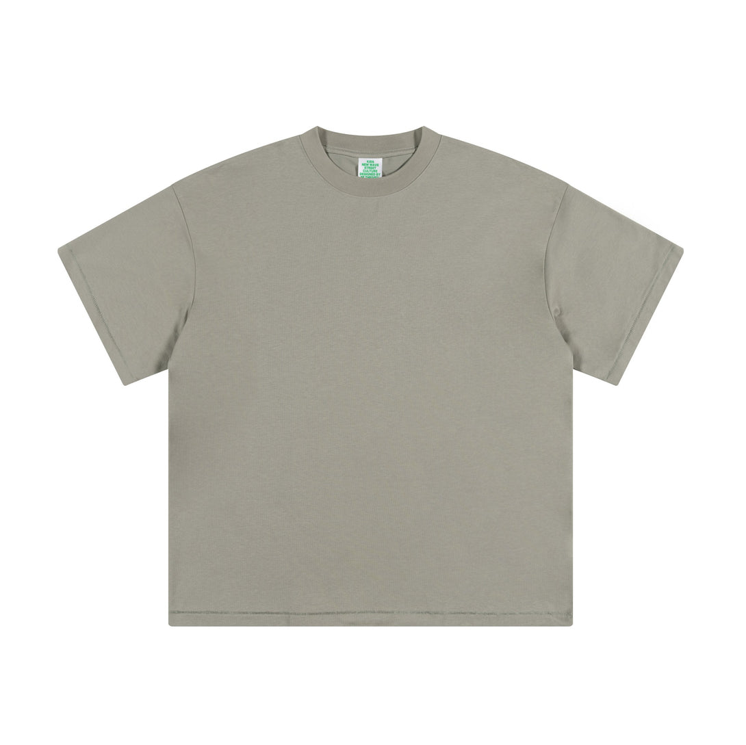 Taupe 240g UV Cooling Kids T-Shirt Front View