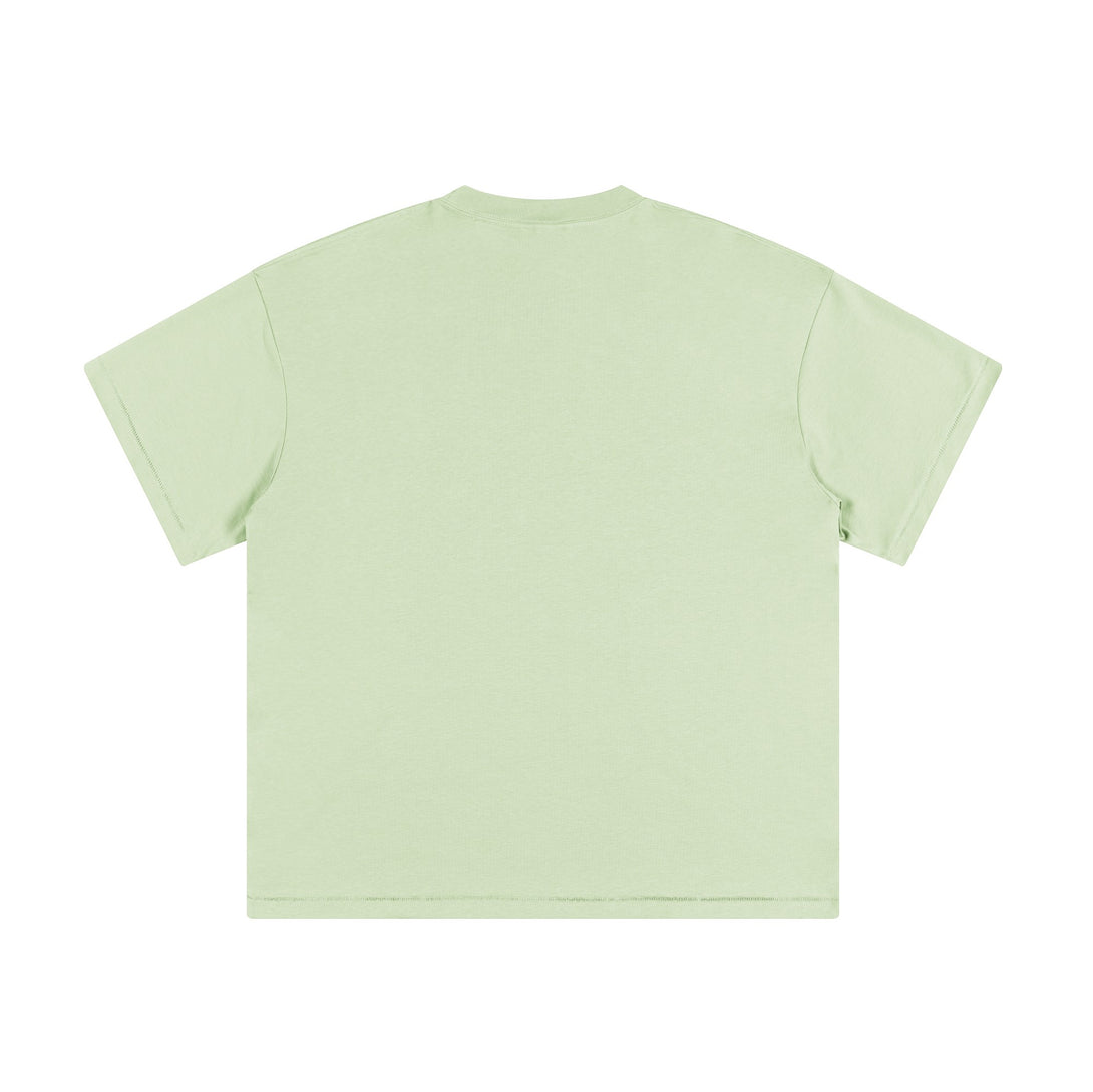 Tender Green 240g UV Cooling Kids T-Shirt Back View