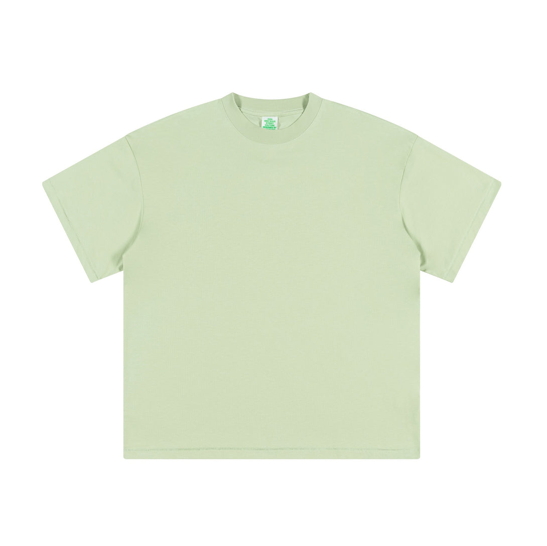 Tender Green 240g UV Cooling Kids T-Shirt Front View