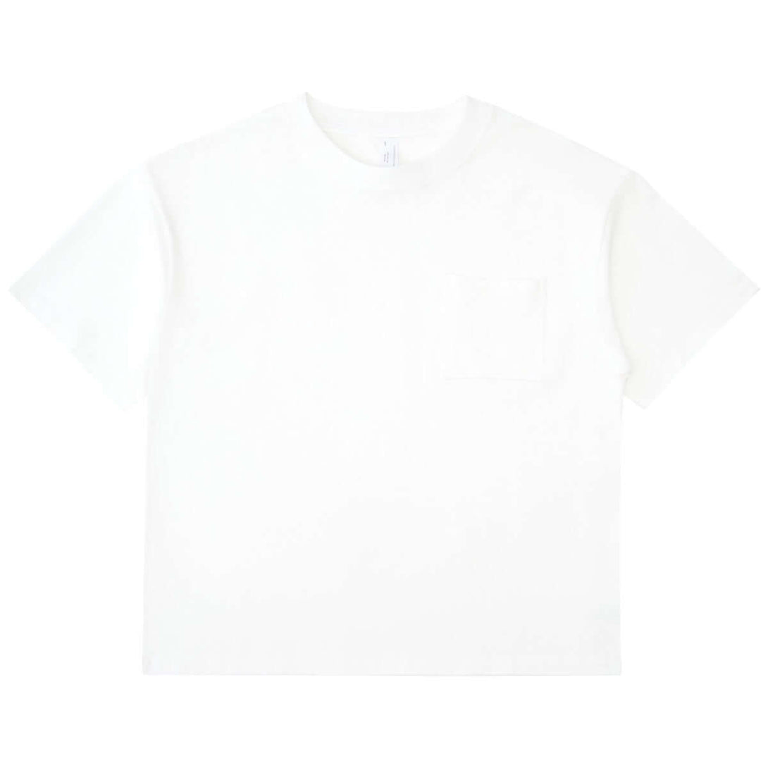 OEM 245g Heavy Cotton Pocket Tee Front - MochaKhaki | Wholesale Streetwear