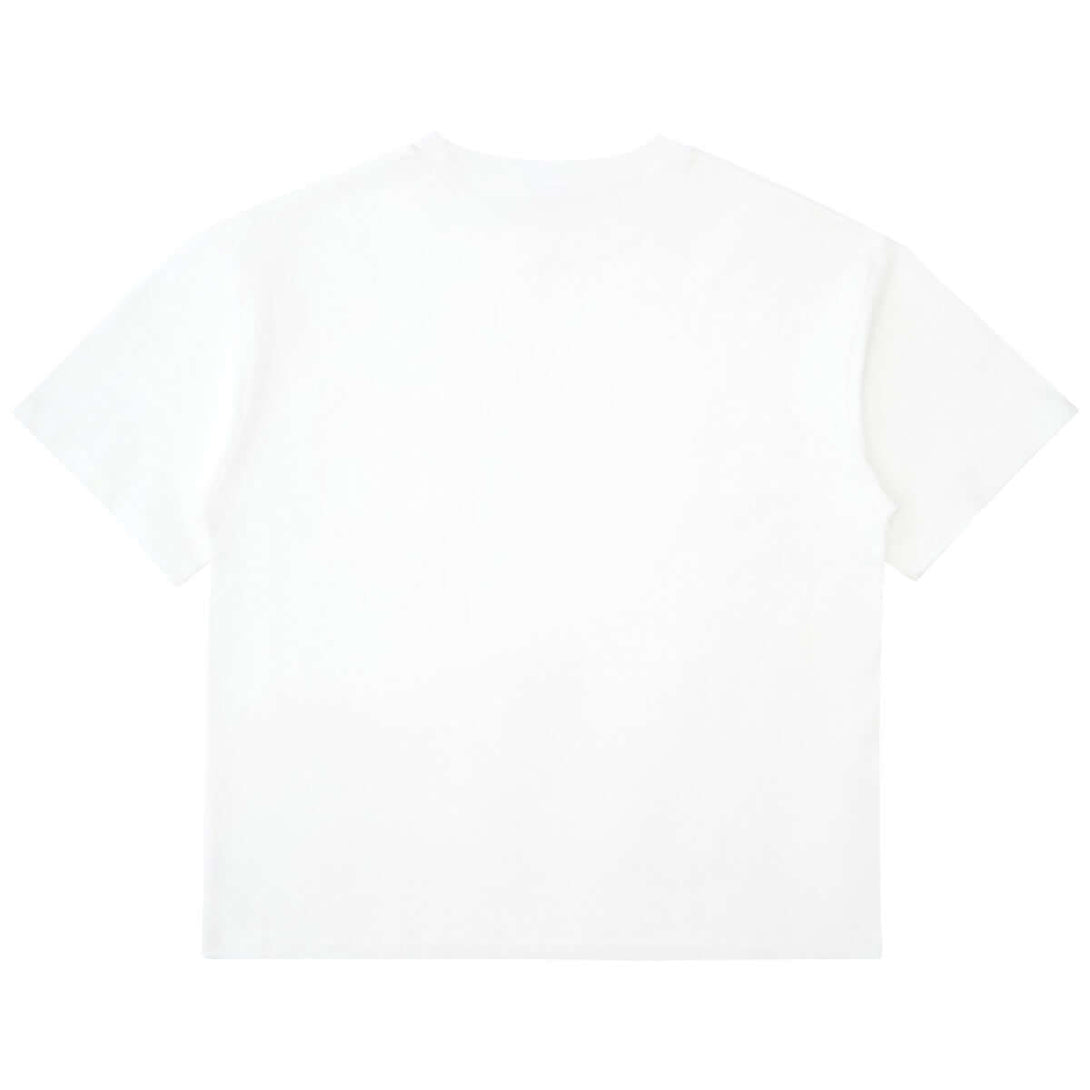 Bulk Customizable Pocket Tee Back View | 245g Cotton Oversize Manufacturing Sample