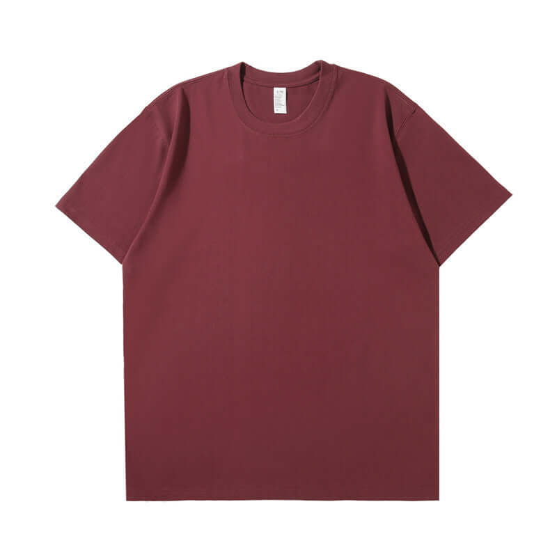 Dark Red premium blank | Heavyweight streetwear | Bulk wholesale garment