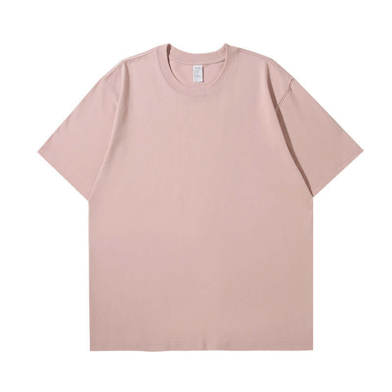 Dusty Pink muted tone | Wholesale blank tee | 250g cotton production