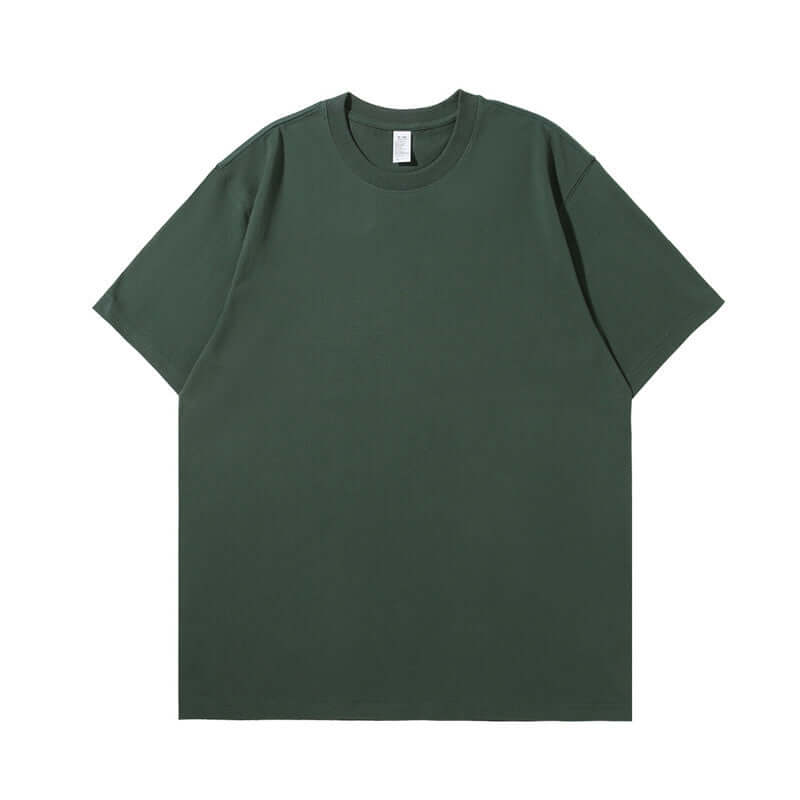 Forest Green essential | Deep tone blank tee | Wholesale apparel catalog