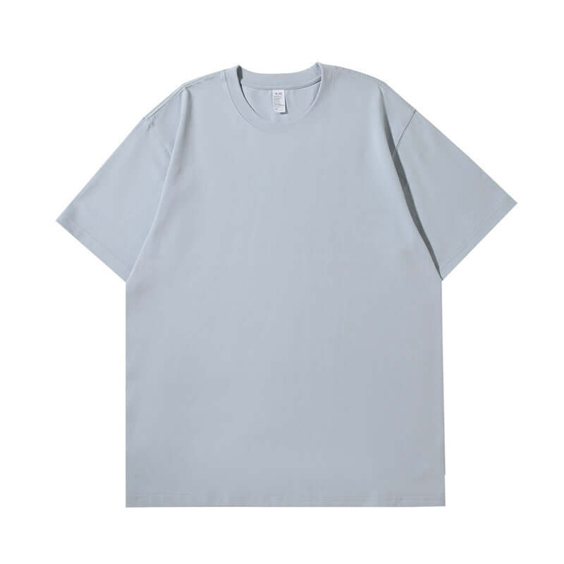 Haze Blue popular streetwear | Blank tee for brands | Bulk manufacturing
