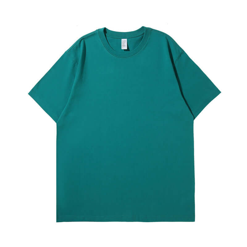 Island Green OEM tee | Tropical blank garment | 250g cotton wholesale