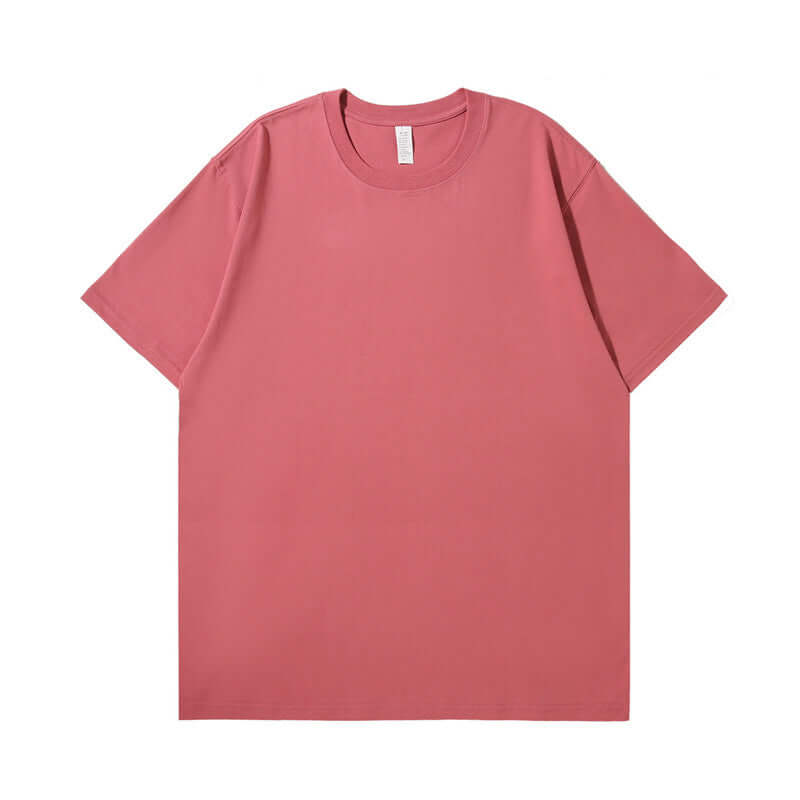 Rose Red blank apparel | Bulk streetwear manufacturing | OEM custom tee
