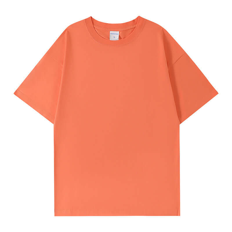 Light Orange blank garment | 250g cotton streetwear | OEM wholesale production sample