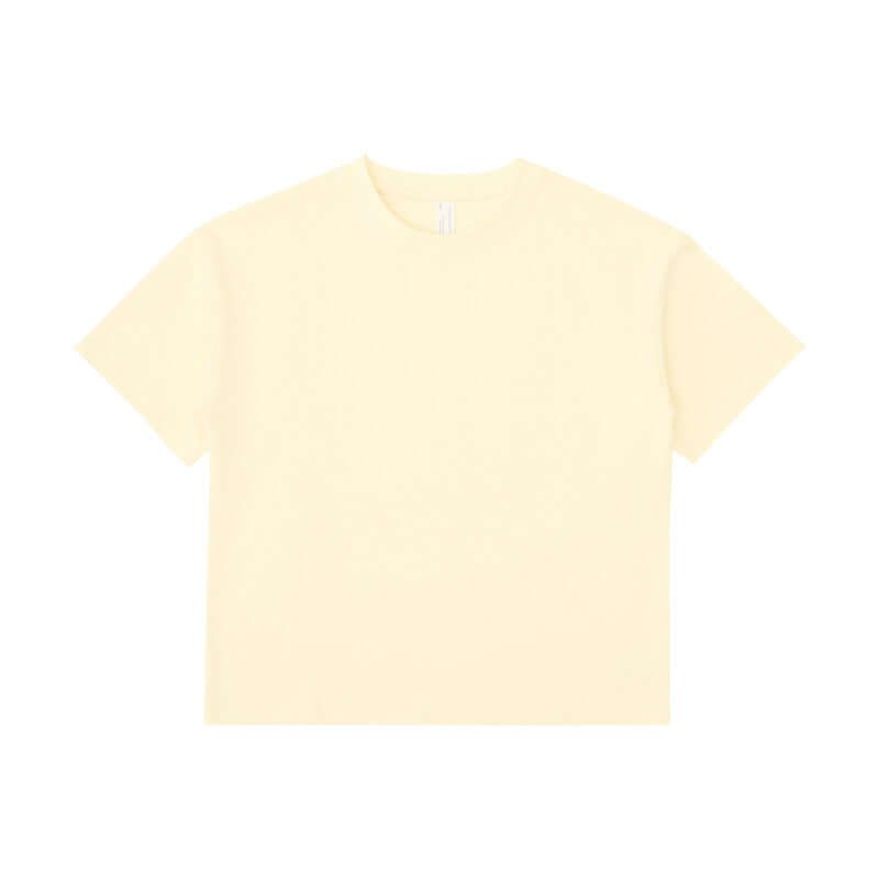 Cream color base for DTG printing | 250g heavy streetwear blank