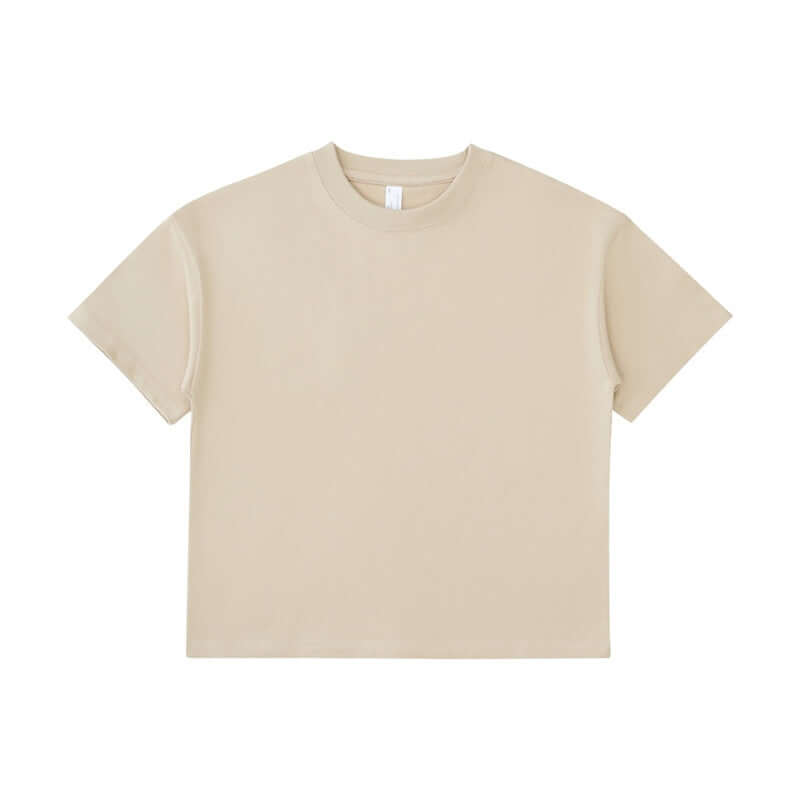 Mocha Khaki blank garment | 250g cotton wholesale for brands