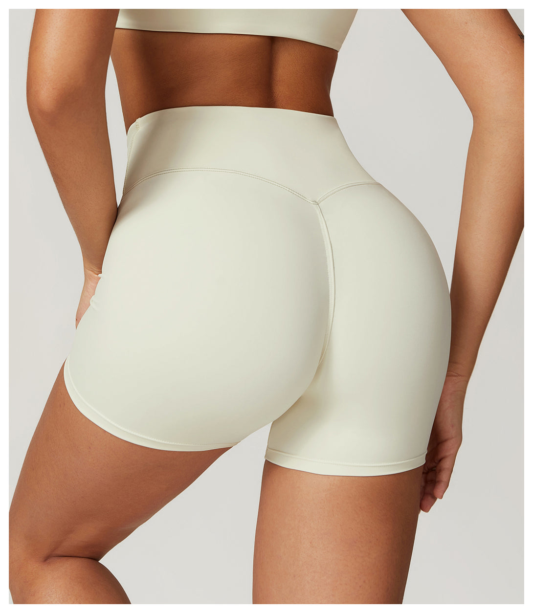 Tight Hip Recycled Nylon Running Shorts - April Su