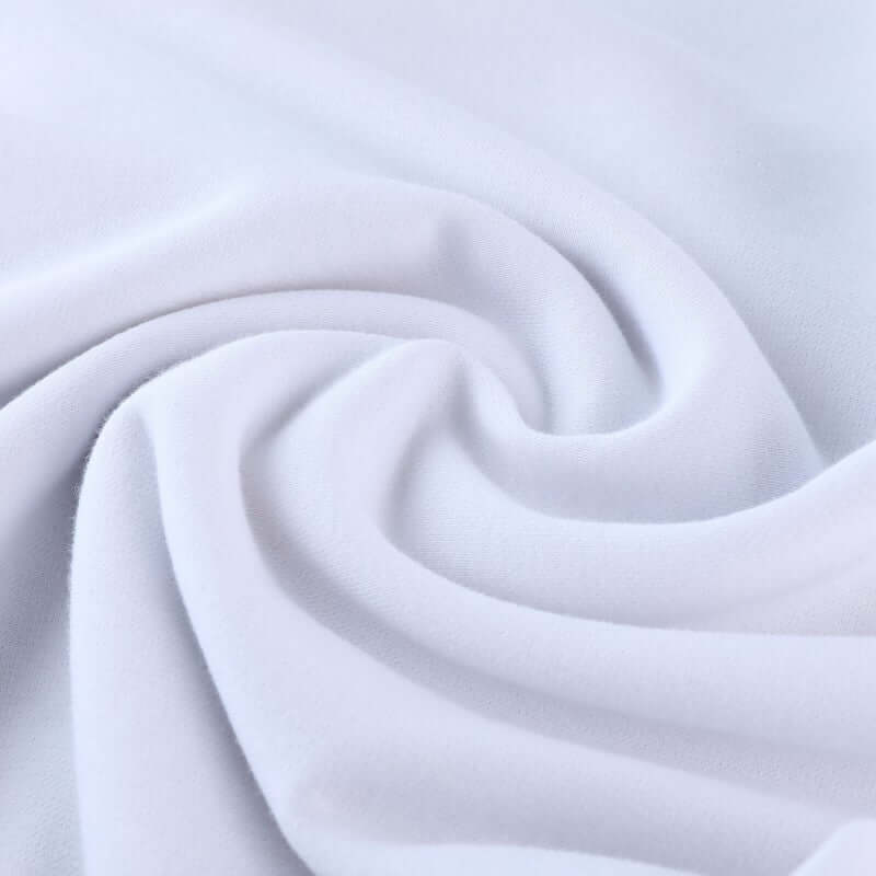 320g cotton-poly blend fabric texture
