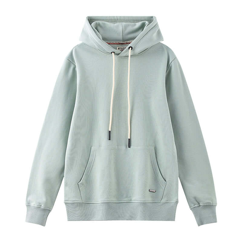 Mint Green fresh colored heavyweight pullover hoodie.