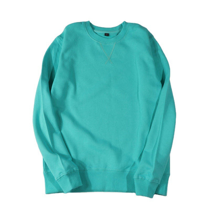 Tiffany Blue heavyweight cotton round-neck pullover sweatshirt.