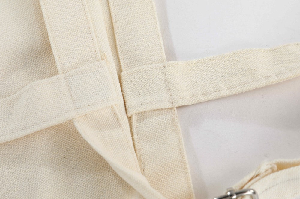 Two-Handed Strap Canvas Tote Bags - April Su
