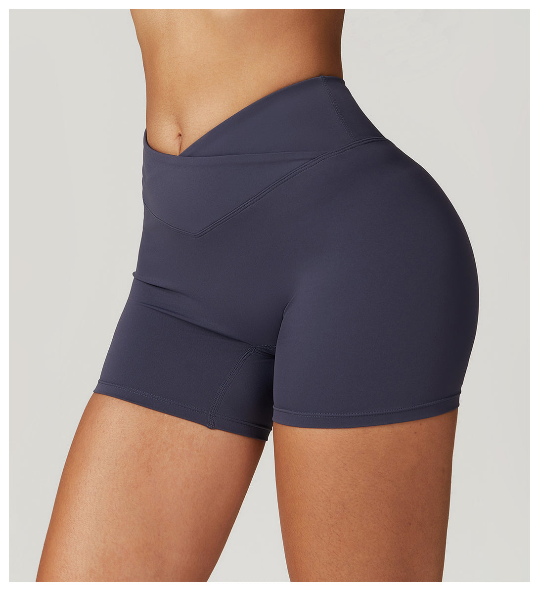 Tight Hip Recycled Nylon Running Shorts - April Su