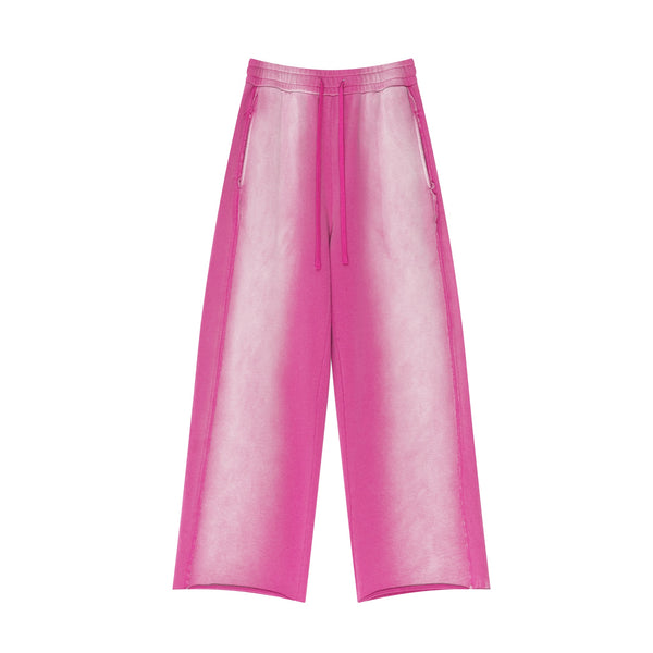 25SS Spray Painting Process Fashion Casual Cotton Sports Pants - April Su