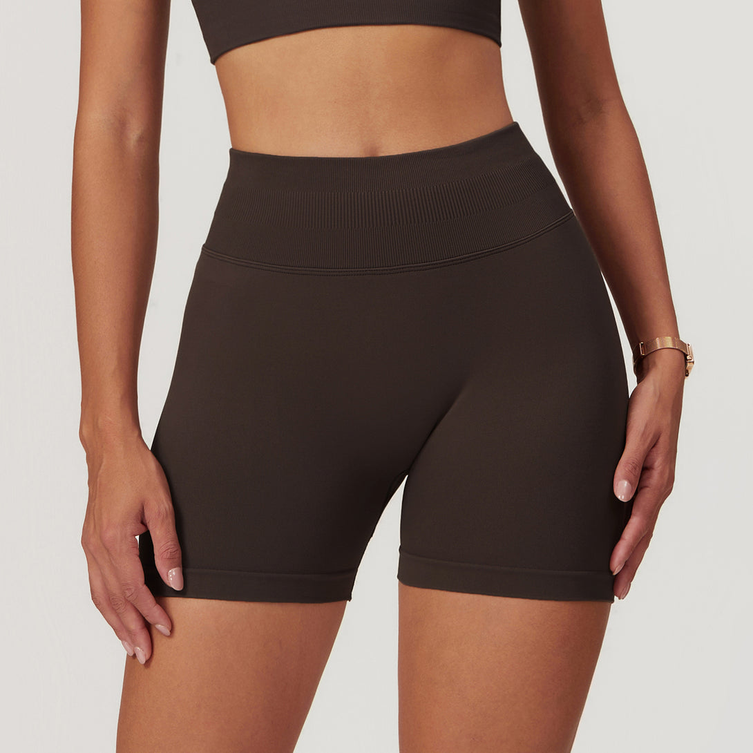 High Stretch Bodyfitting Women's Yoga Running Shorts - April Su