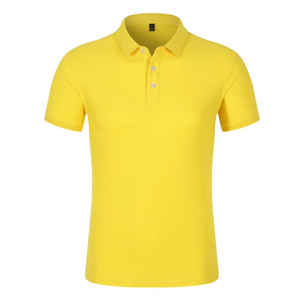 Sustainable Polo Shirt Wth Short Sleeve Buttons For Men - April Su