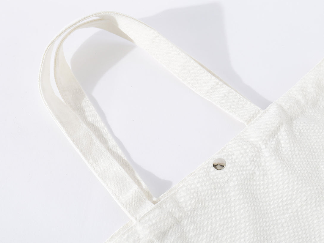 Cotton Canvas Bag With Magnetic Buckle - April Su