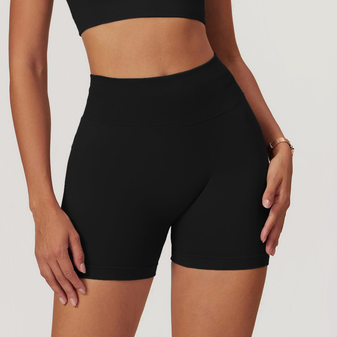 High Stretch Bodyfitting Women's Yoga Running Shorts - April Su