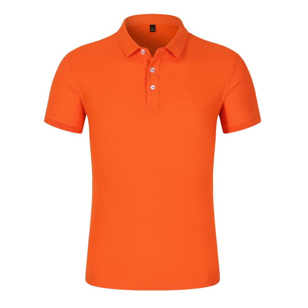 Sustainable Polo Shirt Wth Short Sleeve Buttons For Men - April Su