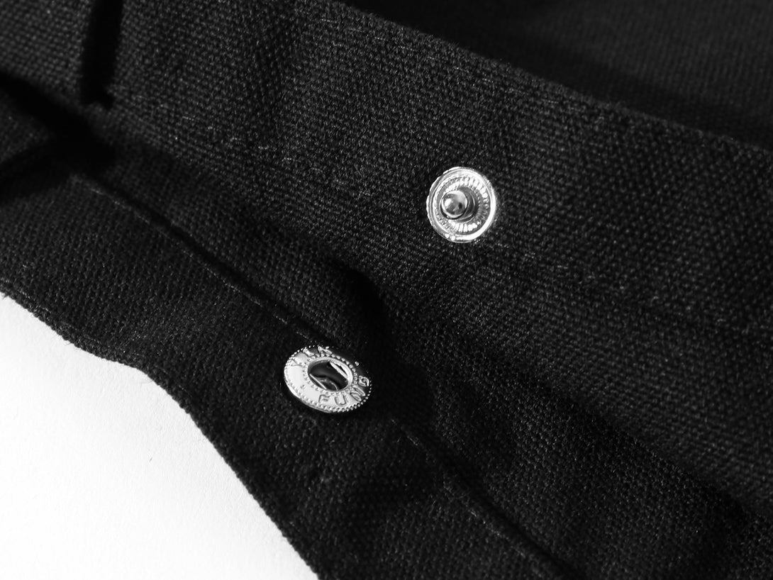 Cotton Canvas Bag With Magnetic Buckle - April Su