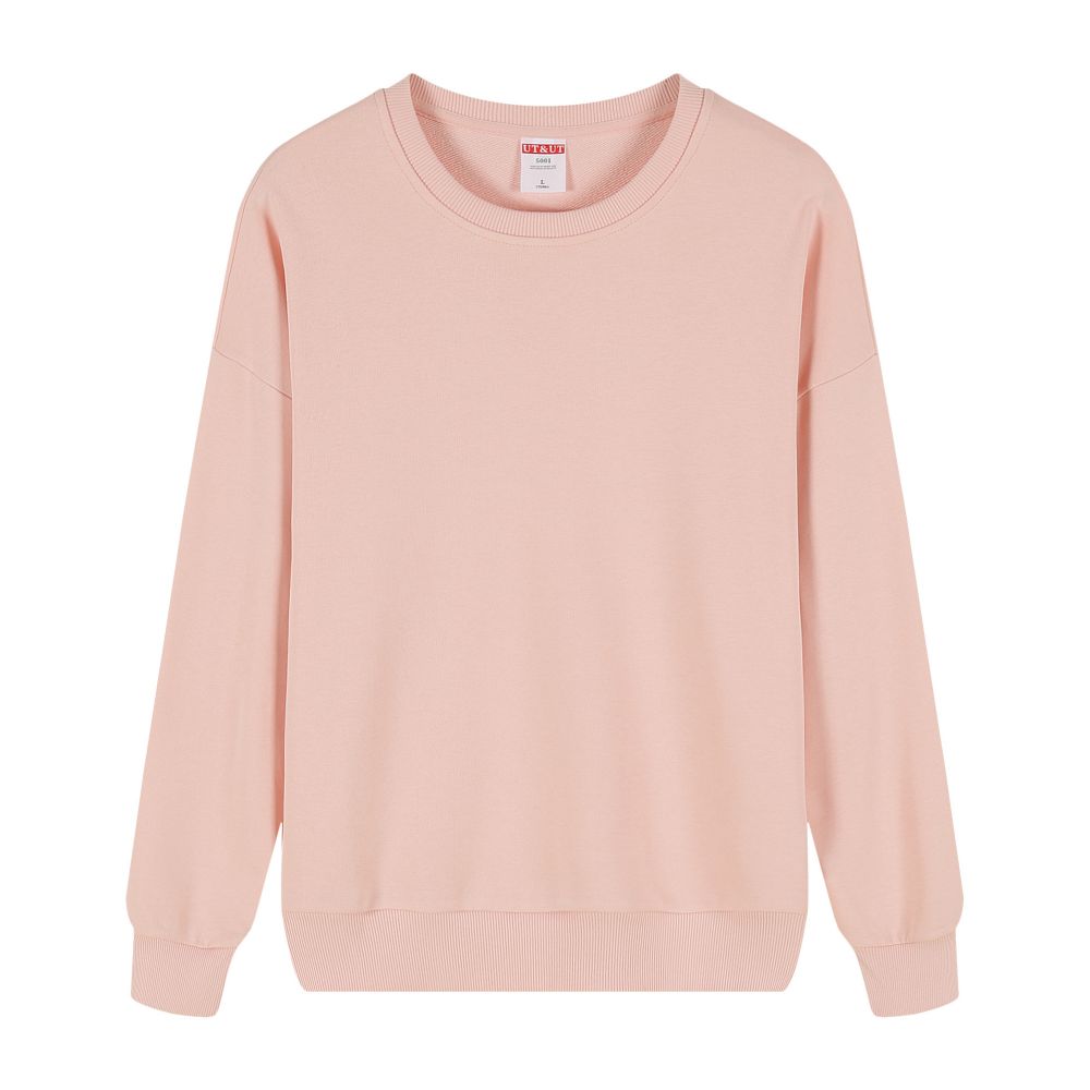 Unisex Micro-Elastic Crew Neck Long Sleeve Sweatshirt - April Su