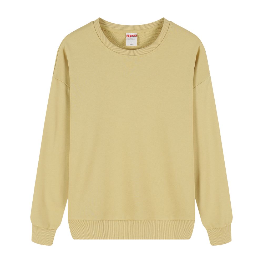 Unisex Micro-Elastic Crew Neck Long Sleeve Sweatshirt - April Su