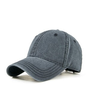 25SS Cotton Rewashed Retro Sports Baseball Cap - April Su