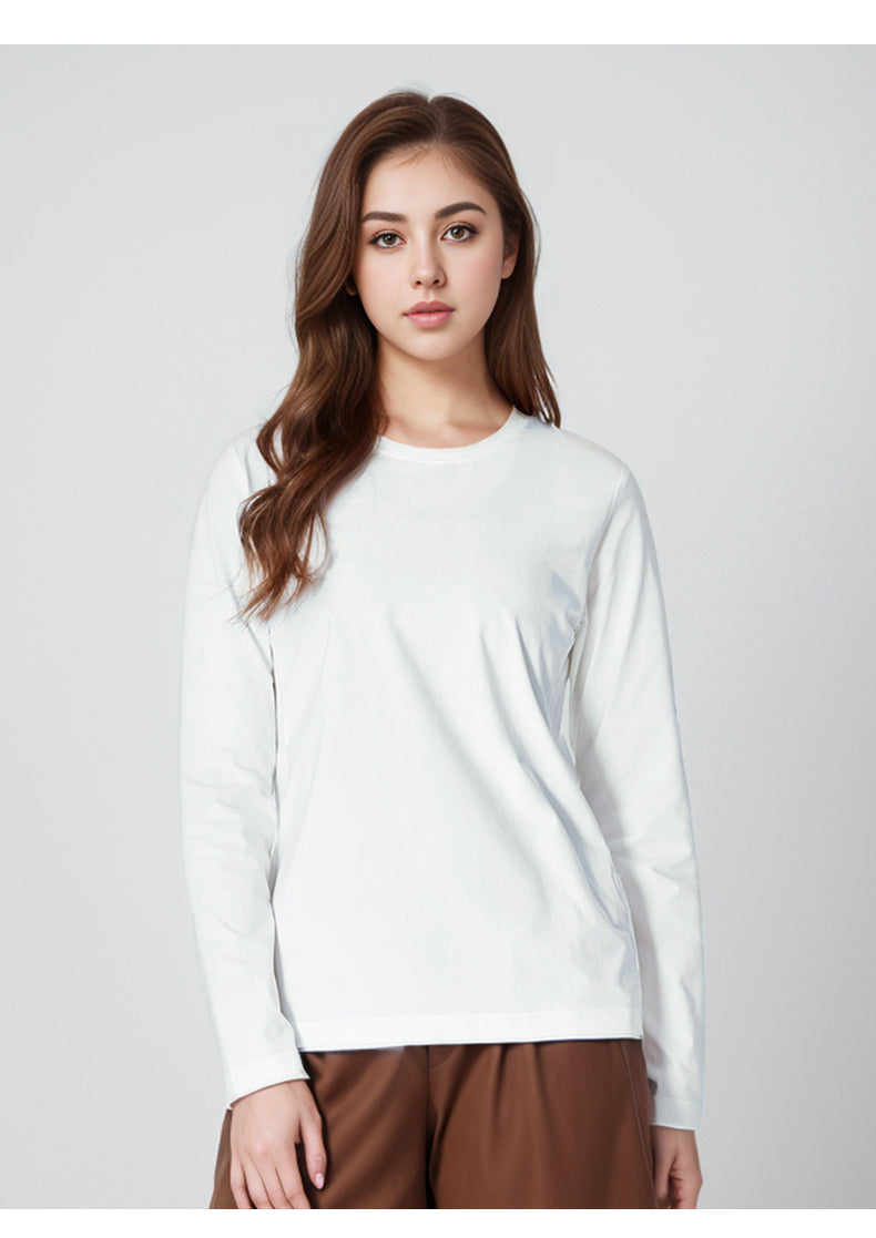 Sorona Sustainable Quick Drying Loose Long Sleeve T-Shirts - April Su
