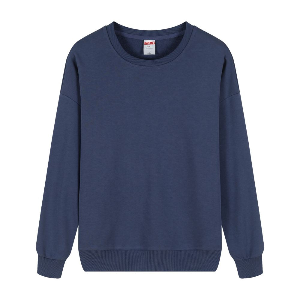 Unisex Micro-Elastic Crew Neck Long Sleeve Sweatshirt - April Su
