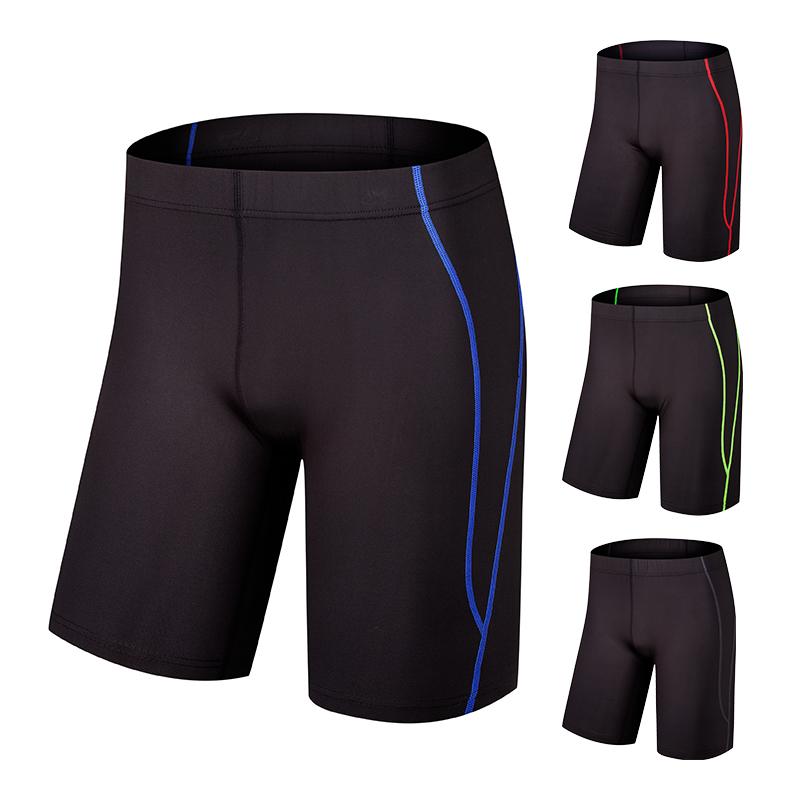 Collage of all color options for Contrast Side Stripe Performance Shorts