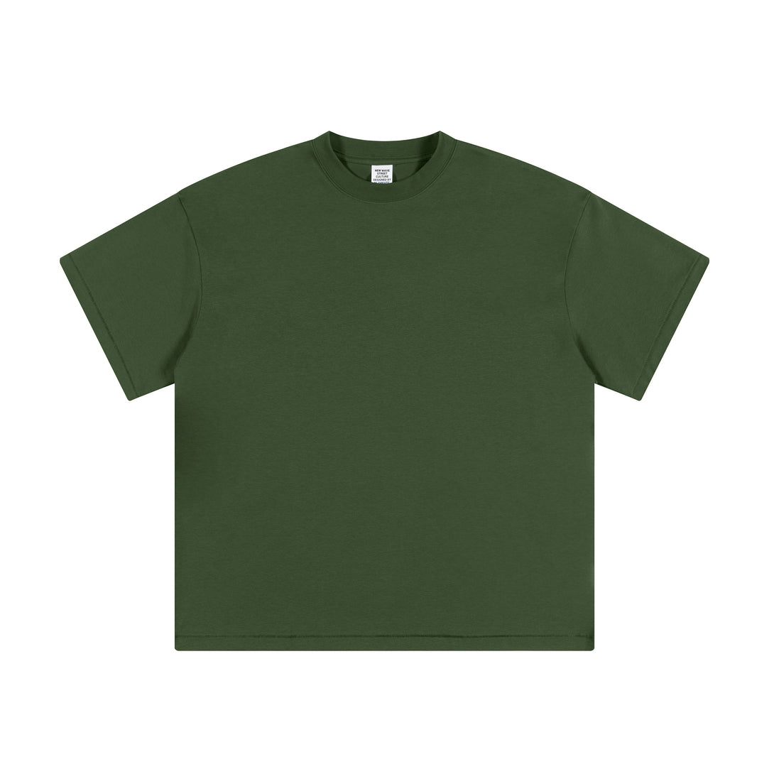 Forest Green Unisex Eco T-shirt Front View